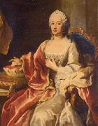 Jacopo Amigoni Portrait of Maria Anna of Sulzbach oil painting artist